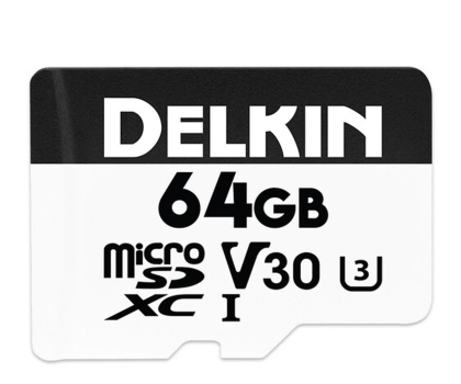 Karta pamięci Delkin Devices 64GB microSDXC Trail Cam Hyperspeed V30